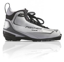 Lygumų slidinėjimo batai Fischer XC Sport Silver kaina ir informacija | Lygumų slidinėjimo batai | pigu.lt