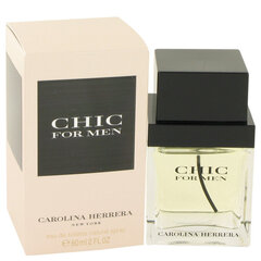 Мужская парфюмерия Chic for Men Carolina Herrera EDT (60 ml) цена и информация | Мужские духи | pigu.lt