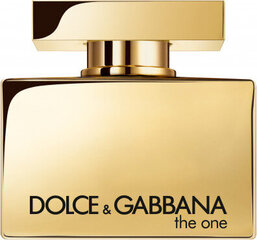Kvapusis vanduo Dolce & Gabbana The One Gold Intense EDP moterims, 75 ml kaina ir informacija | Kvepalai moterims | pigu.lt