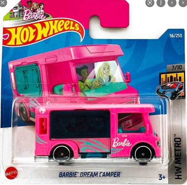 hotwheels barbie camper