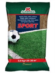 Семена для газона Sport, 0,9 кг цена и информация | Газонные смеси | pigu.lt