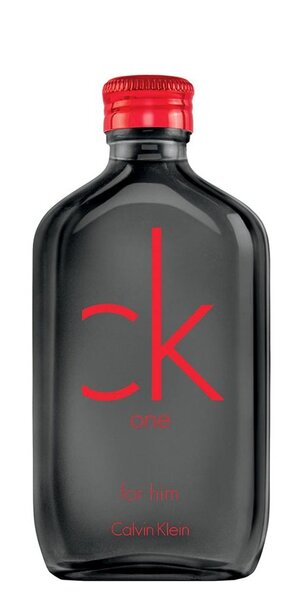 calvin klein red edition for him