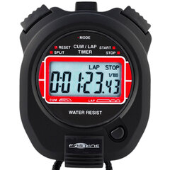 Chronometras Fastime 4 LAP/CUM S3726729, juodas kaina ir informacija | Žingsniamačiai, chronometrai, širdies ritmo monitoriai | pigu.lt