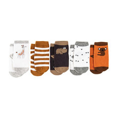 Cool Club kojinės berniukams, 5 vnt., CHB2401976-00, balta/ juoda/ oranžinė kaina ir informacija | Kojinės, pėdkelnės kūdikiams | pigu.lt