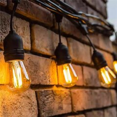 Profesionalus LED lempos grandinės komplektas su lizdais 16,5 m 30 LEMPUTĖ kaina ir informacija | Girliandos | pigu.lt