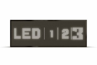 LED švieslentė, 96x32 cm, diodai baltos spalvos, slim kaina ir informacija | Švieslentės | pigu.lt