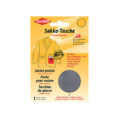 Lyginimo striukės kišenė, 1 Kleiber, 4 skirtingų spalvų variantai - tamsiai pilka kaina ir informacija | Siuvimo reikmenys | pigu.lt