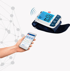 Kraujospūdžio matuoklis PIC MobileRapid wrist (automatinis ant riešo, BT programėlė) kaina ir informacija | Kraujospūdžio matuokliai | pigu.lt