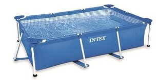 Karkasinis baseinas Intex Rectangular Frame 220x150x60 cm, be filtro kaina ir informacija | Baseinai | pigu.lt