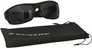 Akiniai nuo saulės Dunlop, 14 x 4,5 x 6 cm, juodi kaina ir informacija | Sportiniai akiniai | pigu.lt