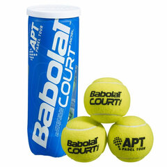 Padelio kamuoliukai Babolat Court 3 vnt kaina ir informacija | Padelis | pigu.lt