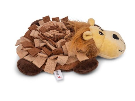 Vadigran Lion žaislas šuniui-interaktyvus pliušinis liūtas, 24cm kaina ir informacija | Žaislai šunims | pigu.lt