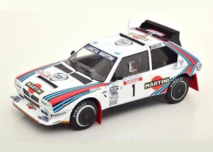 Lancia delta S4 #1 Rally Tour de Corse 1986 M.Alen/I.Kivimäki 1:18 IXO 18RMC083A kaina ir informacija | Kolekciniai modeliukai | pigu.lt