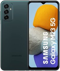 Samsung Galaxy M23 5G, 4GB/128GB, Dual SIM, Green цена и информация | Мобильные телефоны | pigu.lt
