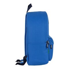 Kuprinė nešiojamam kompiuteriui Benetton Classic Blue, 31 x 40 x 16 cm kaina ir informacija | Kuprinės mokyklai, sportiniai maišeliai | pigu.lt