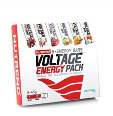Nutrend Voltage Energy Bar Pack, 6x65 g kaina ir informacija | Batonėliai | pigu.lt