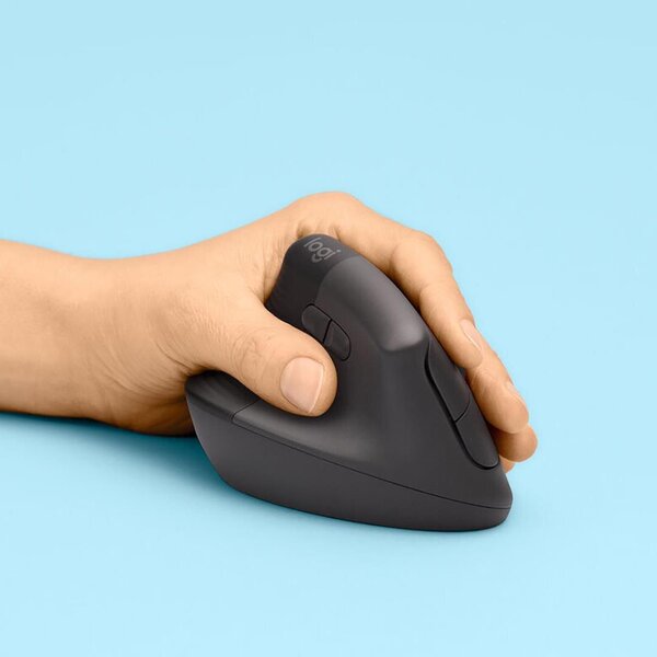 logitech vertical mouse left handed