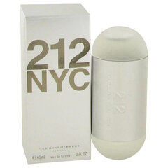 Женская парфюмерия 212 NYK Carolina Herrera EDT: Емкость - 60 ml цена и информация | Женские духи | pigu.lt