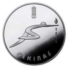Sidabrinė moneta Pekinas Lietuva, 2007 kaina ir informacija | Investicinis auksas, sidabras | pigu.lt