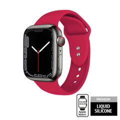 Crong Liquid Band - skirta Apple Watch 42/44/45mm kaina ir informacija | Išmaniųjų laikrodžių ir apyrankių priedai | pigu.lt