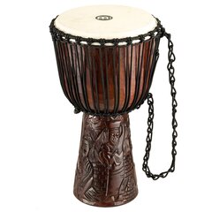 Meinl Percussion 10&quot; Professional African Style Djembe, Village Carving kaina ir informacija | Perkusija | pigu.lt