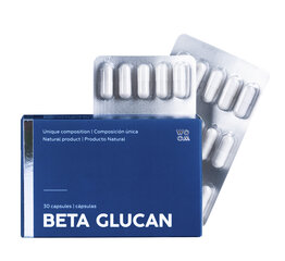 Woom Beta Glucan maisto papildas stiprinantis imuninę sistemą, 30 kapsulių цена и информация | Другие пищевые добавки и препараты | pigu.lt