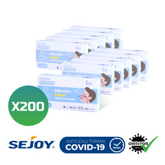 Sejoy testai nuo Covid, 200vnt. kaina ir informacija | COVID-19 greitieji testai | pigu.lt