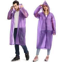 Lietpaltis Need 4You, violetinė kaina ir informacija | Vandeniui atsparūs maišai, apsiaustai nuo lietaus | pigu.lt
