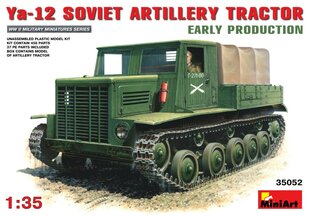 Klijuojamas Modelis MiniArt 35052 YA-12 Artillery Tractor 1/35 kaina ir informacija | Klijuojami modeliai | pigu.lt