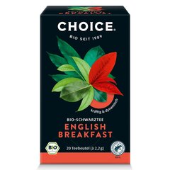 Juodoji arbata Choice Yogi Tea English Breakfast, 20 pakelių kaina ir informacija | Arbatos ir vaistažolės | pigu.lt