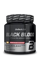 Biotech USA Black Blood CAF+ 300 g, mėlynų vynuogių skonio kaina ir informacija | Azoto oksido skatintojai | pigu.lt