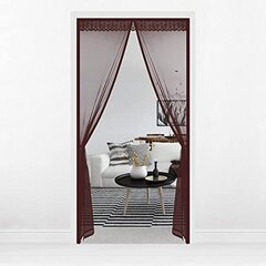 Halovie дверная сетка для защиты от насекомых, 140 x 240 см, коричневая цена и информация | Москитные сетки | pigu.lt