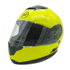 Moto šalmas BHR RIDE, geltonas цена и информация | Шлемы для мотоциклистов | pigu.lt