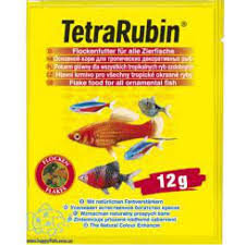 TetraRubin 12g корм для цветных рыб цена и информация | Корм для рыб | pigu.lt