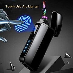 ThunderBolt Elektrinis USB Žiebtuvėlis Su Plazma kaina ir informacija | Žiebtuvėliai ir priedai | pigu.lt
