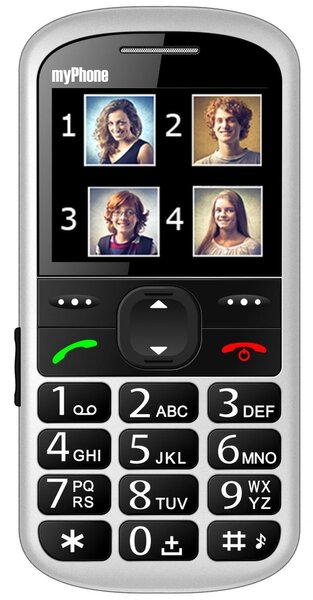 MyPhone Halo 2 (LT, LV, EE), White kaina ir informacija | Mobilieji telefonai | pigu.lt