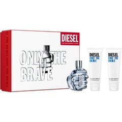 Rinkinys Diesel Only The Brave vyrams: EDT, 75 ml + dušo želė, 150 ml kaina ir informacija | Kvepalai vyrams | pigu.lt