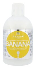 Šampūnas su alyvuogių aliejumi ir bananų ekstraktu Kallos Banana Fortifying 1000 ml kaina ir informacija | Šampūnai | pigu.lt