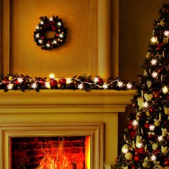 KPCB рождественские огни, 6 м цена и информация | Гирлянды | pigu.lt