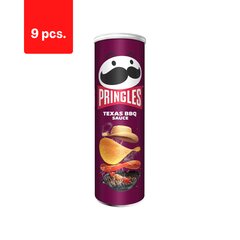 Užkandis Pringles barbeque, 165 g x 9 vnt. kaina ir informacija | Užkandžiai, traškučiai | pigu.lt
