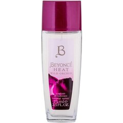 Дезодорант-спрей Beyonce Heat Wild Orchid для женщин, 75 мл цена и информация | Женская парфюмированная косметика | pigu.lt