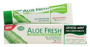 Dantų pasta su kristalais ESI Aloe Fresh Crystal Mint, 100 ml kaina ir informacija | Dantų šepetėliai, pastos | pigu.lt