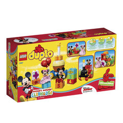 10597​ LEGO® Duplo Mickey & Minnie Birthday день рождения цена и информация | Конструкторы и кубики | pigu.lt