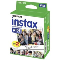 Fujifilm Instax WIDE фотобумага (10x2 шт.) цена и информация | Аксессуары для фотоаппаратов | pigu.lt