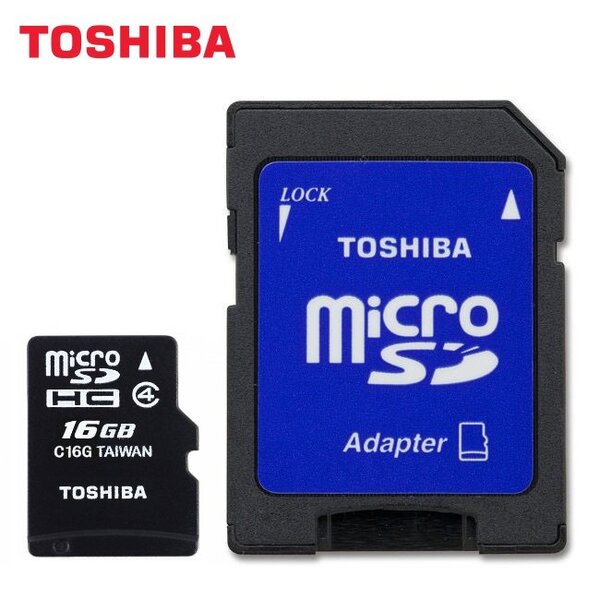 Atminties Kortelė Toshiba 16gb Micro Sdhc Card Class4 Memory Card