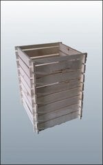 Medinė komposto dėžė 750 l kaina ir informacija | Komposto dėžės, lauko konteineriai | pigu.lt
