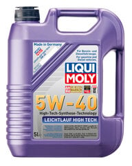 Sintetinė variklinė alyva Liqui-Moly Leichtlauf High Tech 5W-40, 5L kaina ir informacija | Variklinės alyvos | pigu.lt