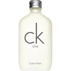 Tualetinis vanduo Calvin Klein CK One EDT moterims/vyrams 200 ml kaina ir informacija | Kvepalai moterims | pigu.lt