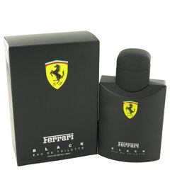 Мужская парфюмерия Scuderia Ferrari Black Ferrari EDT: Емкость - 125 ml цена и информация | Мужские духи | pigu.lt