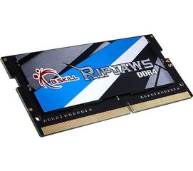 G.Skill Ripjaws DDR4 SODIMM 8GB 2400MHz CL16 (F4-2400C16S-8GRS) kaina ir informacija | Operatyvioji atmintis (RAM) | pigu.lt